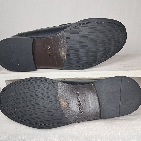 Cole Haan Men's Black Loafers - Picture 8 of 9